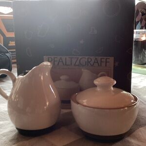Pfaltzgraff Canyon Ridge Creamer and Sugar Bowl